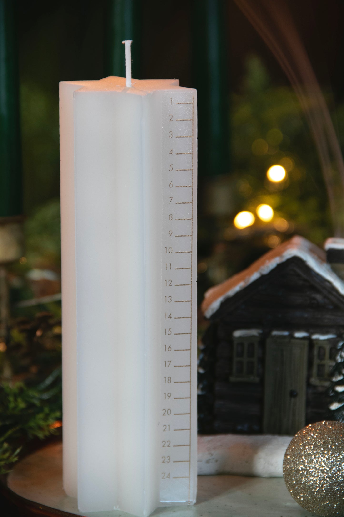 Star Advent Candle