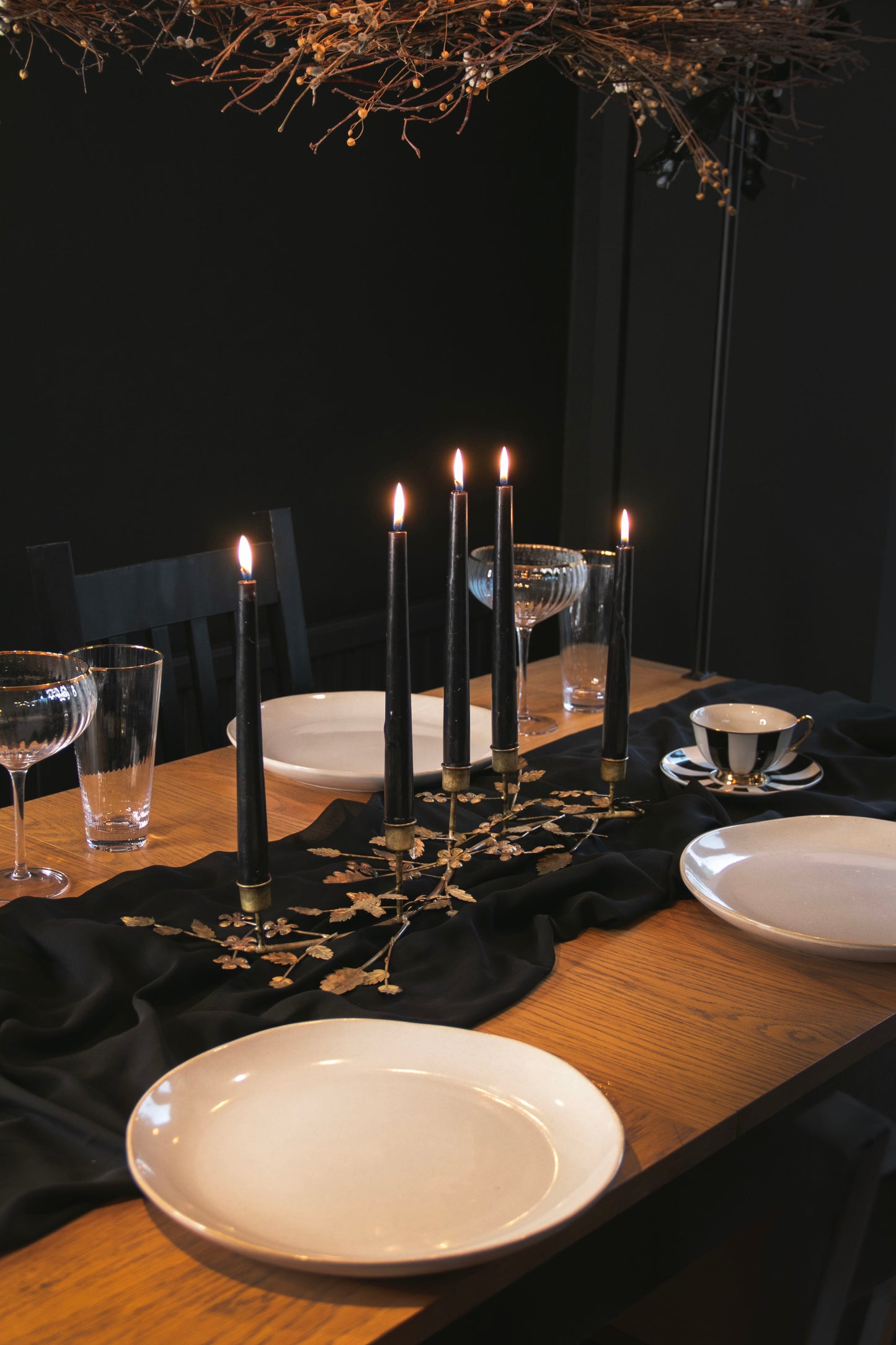 Brass Branch Candelabra