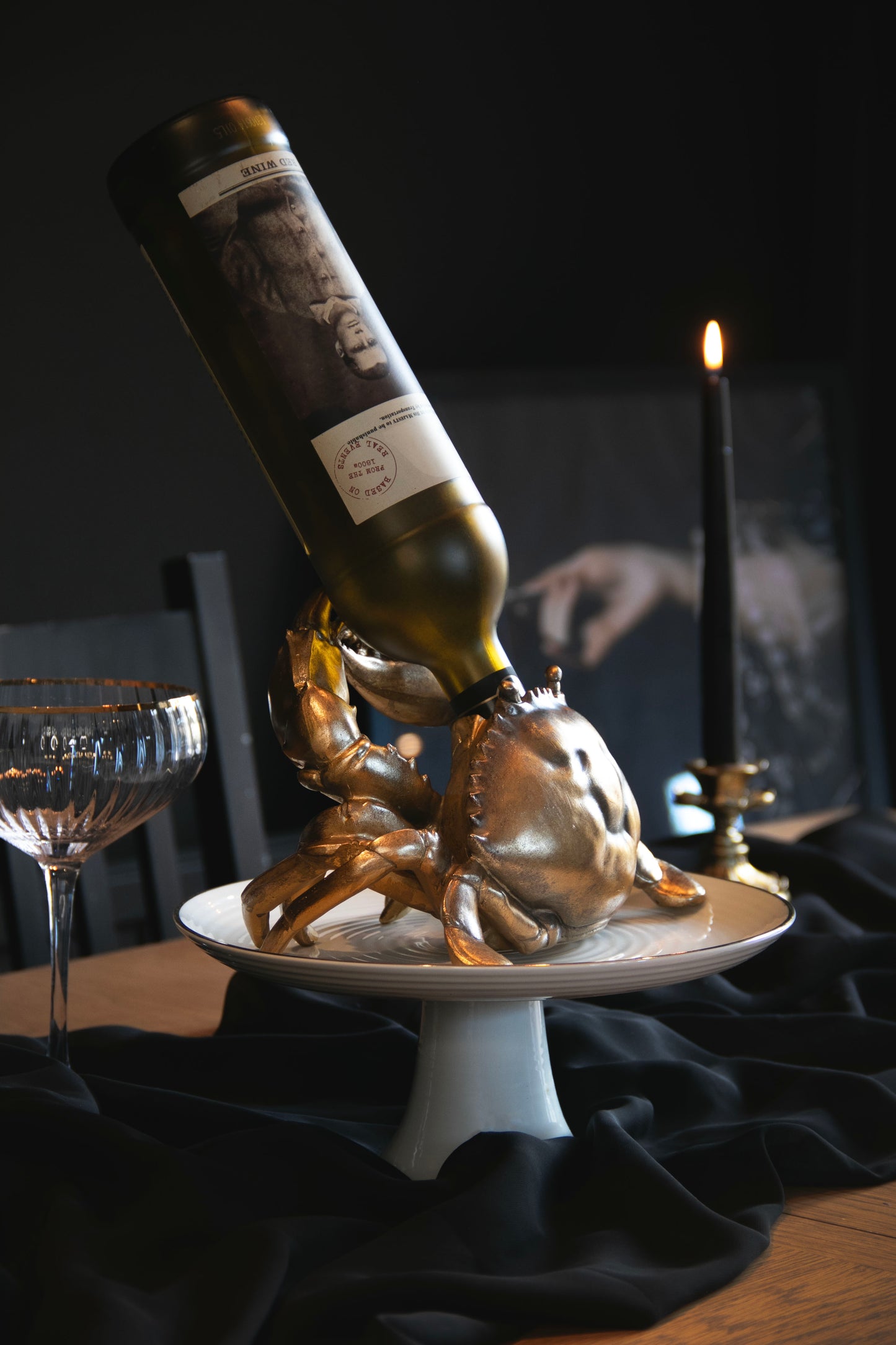 Thirsty Crab Wine Bottle Holder