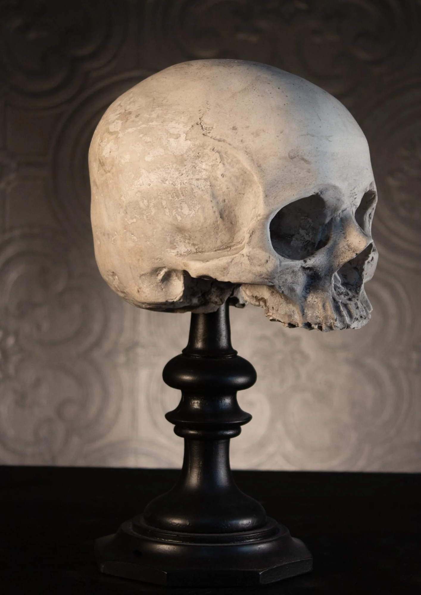 Skull of J.Doe Replica Plinth - The Blackened Teeth