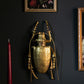 Gold Beetle Wall Hanging - no.3