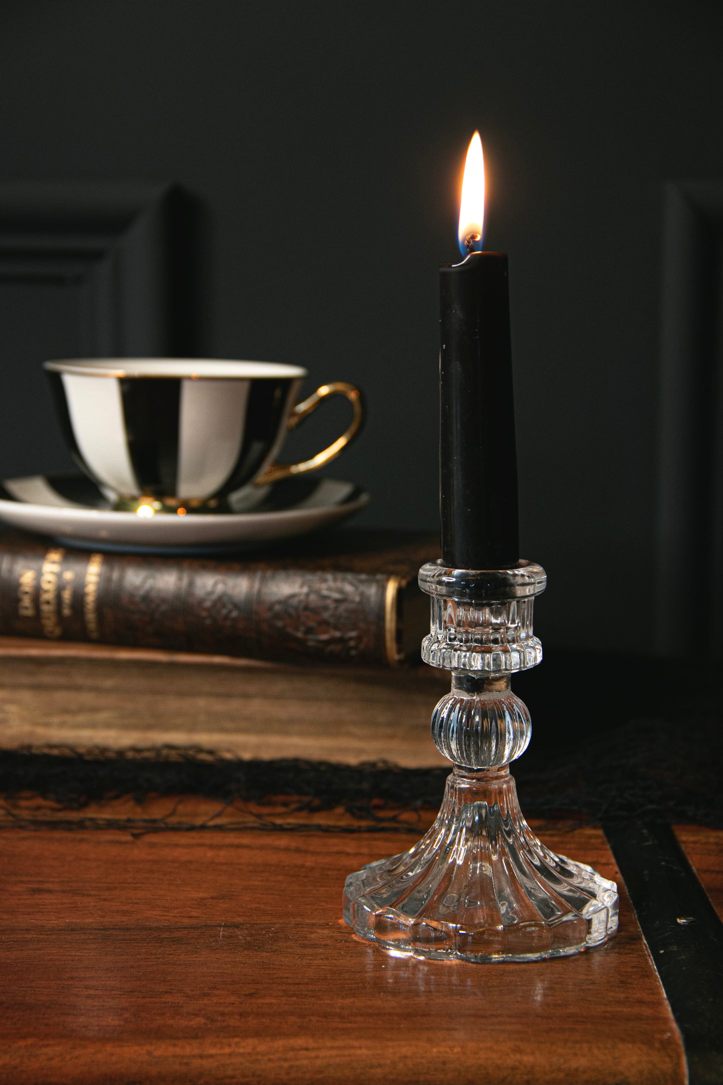 Crystal Candle Holder