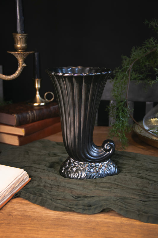 Dartmouth Pottery Cornucopia Vase | Pre-Loved