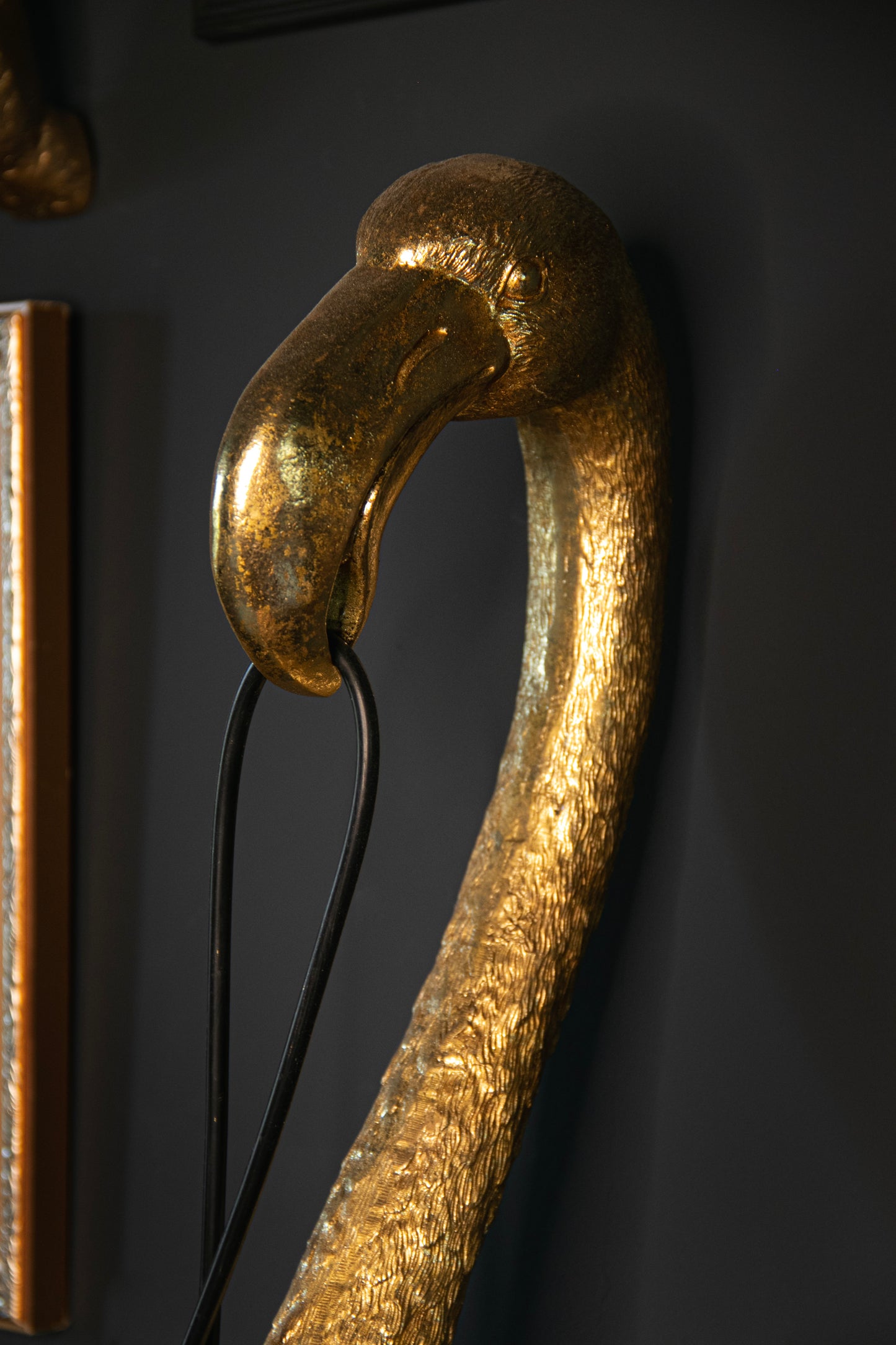 Gold Flamingo Wall Lamp - Stock Due December 2023