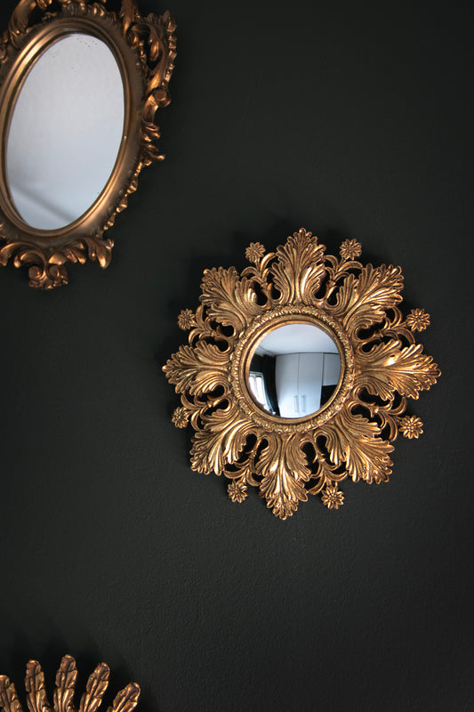 Ornate Gold Convex Mirror No.2