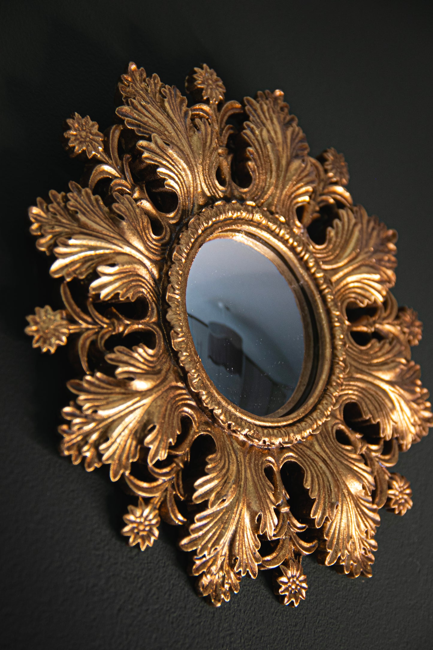 Ornate Gold Convex Mirror No.2