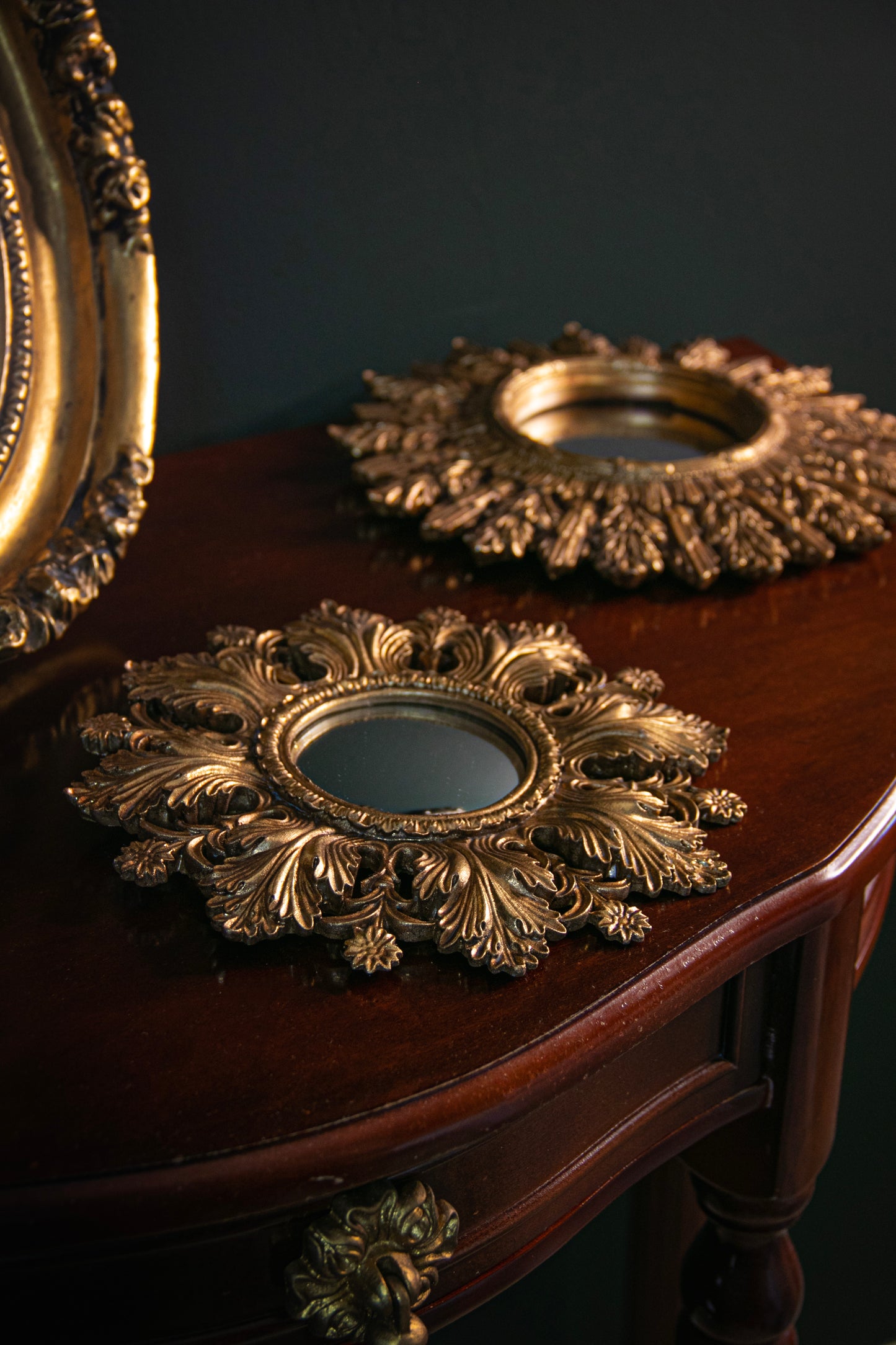 Ornate Gold Mirror