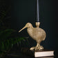 Gold Kiwi Bird Candle Holder