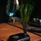 Brass Magnifying Glass on Adjustable Stand