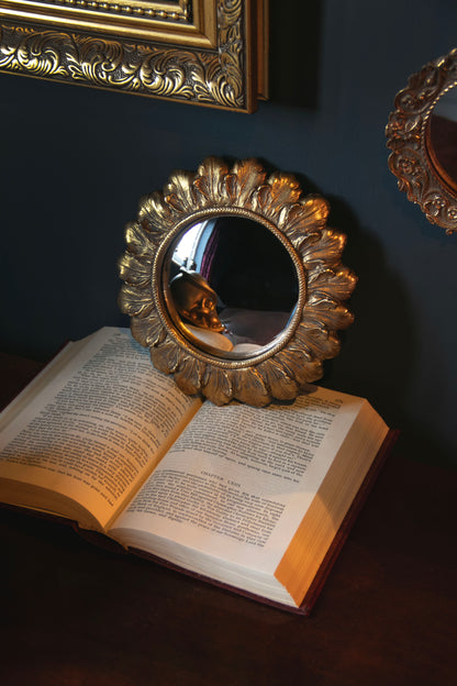 Ornate Gold Convex Mirror No.4