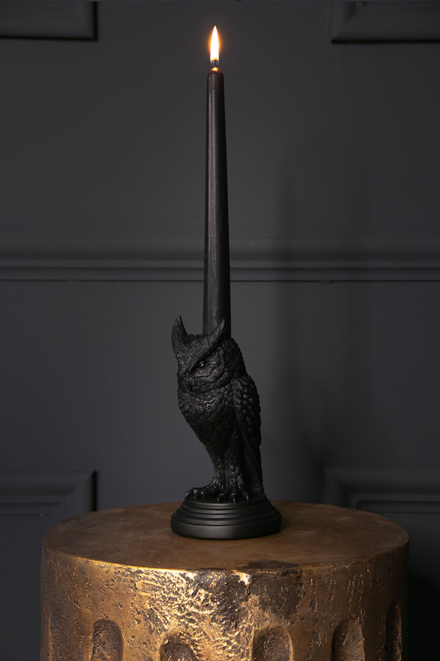 Owl Candle Stick