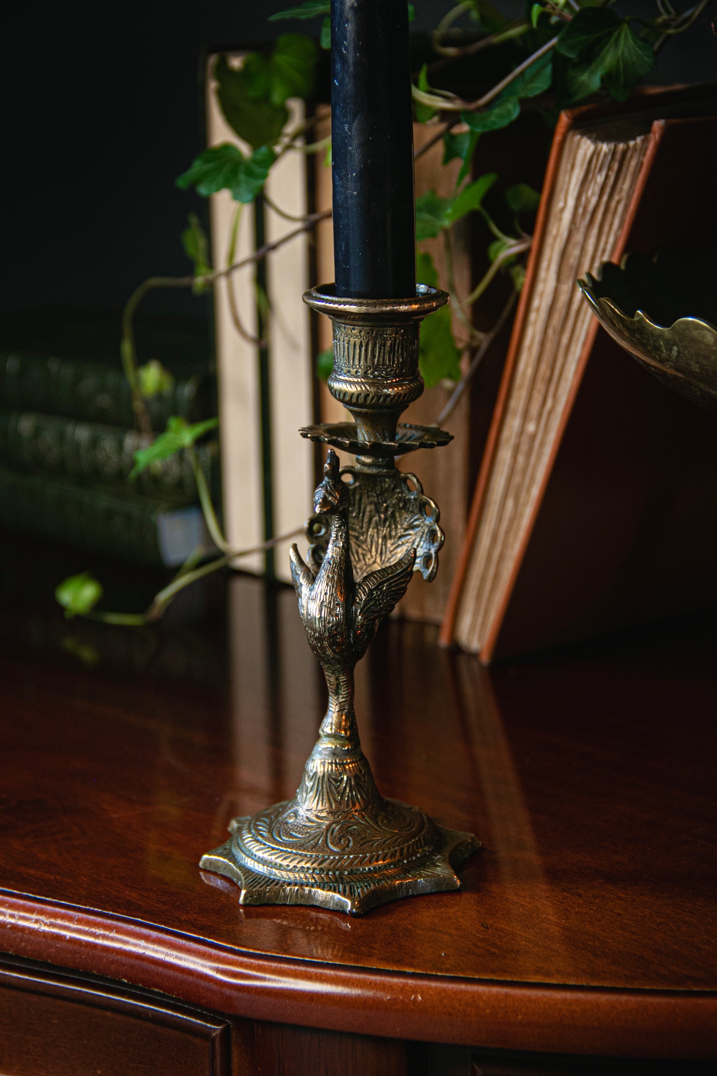 Peacock Candlestick | Pre-Loved