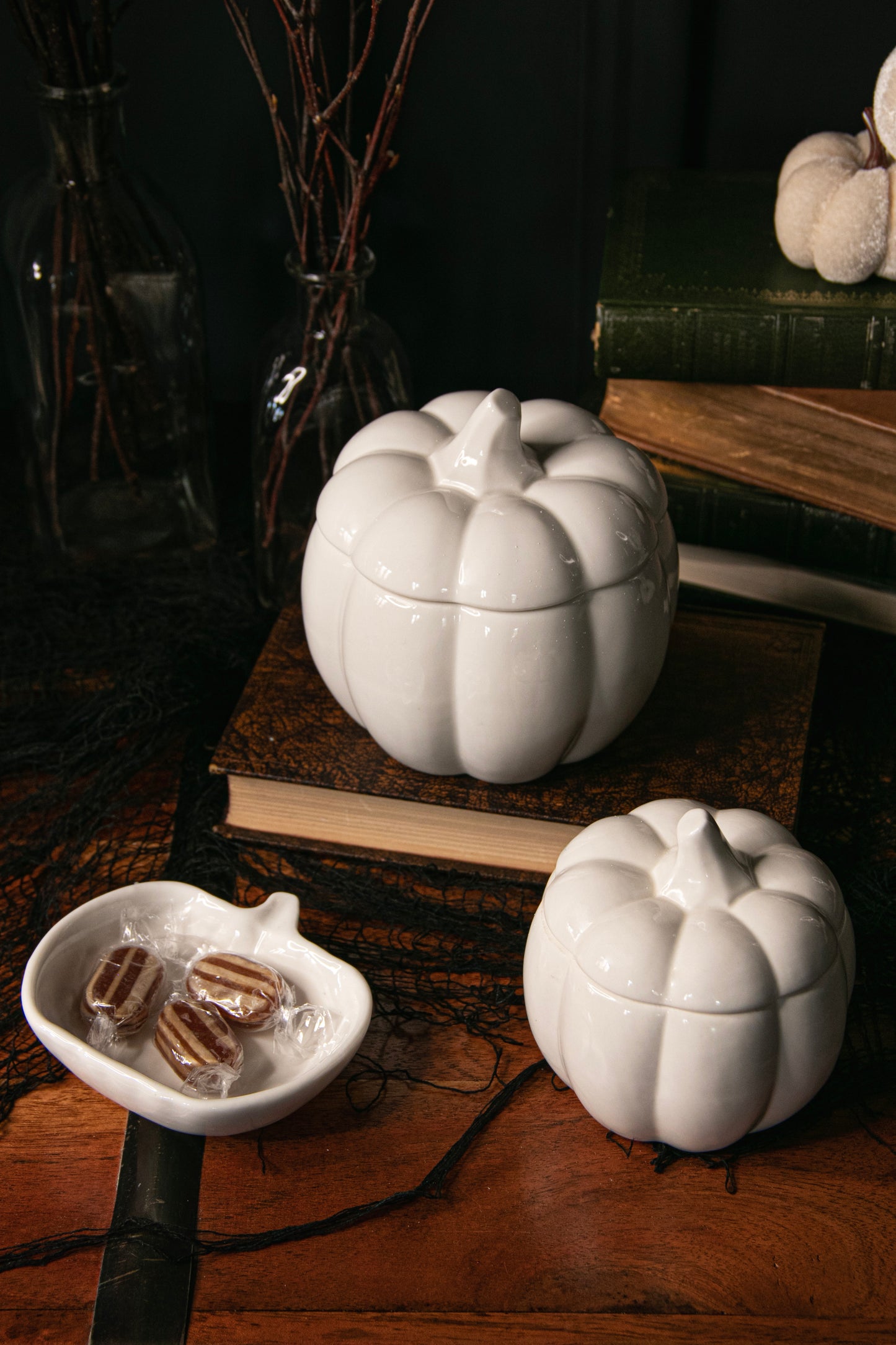 Ceramic Pumpkin Jars | Spooky Season Exclusive