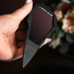 Ornamental Raven Mirror - Matte Black