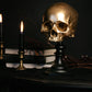 Aureate Golden Skull Plinth - The Blackened Teeth