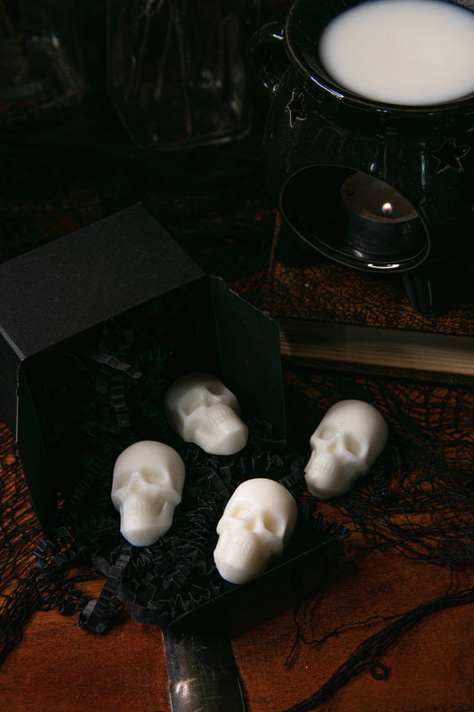 Skull Wax Melts (Various Colours & Scents)