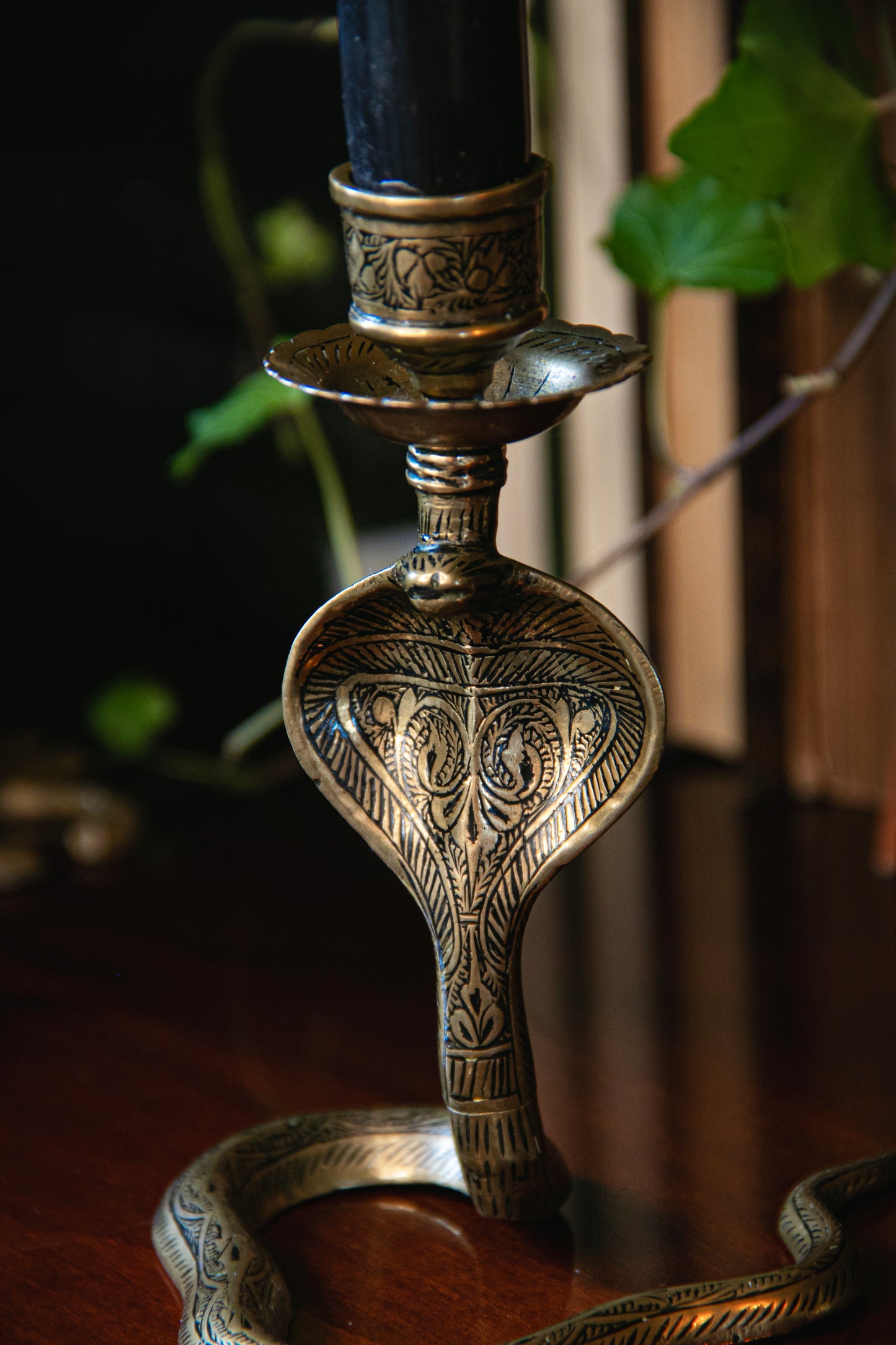 Snake Candlestick Pair | Pre-Loved