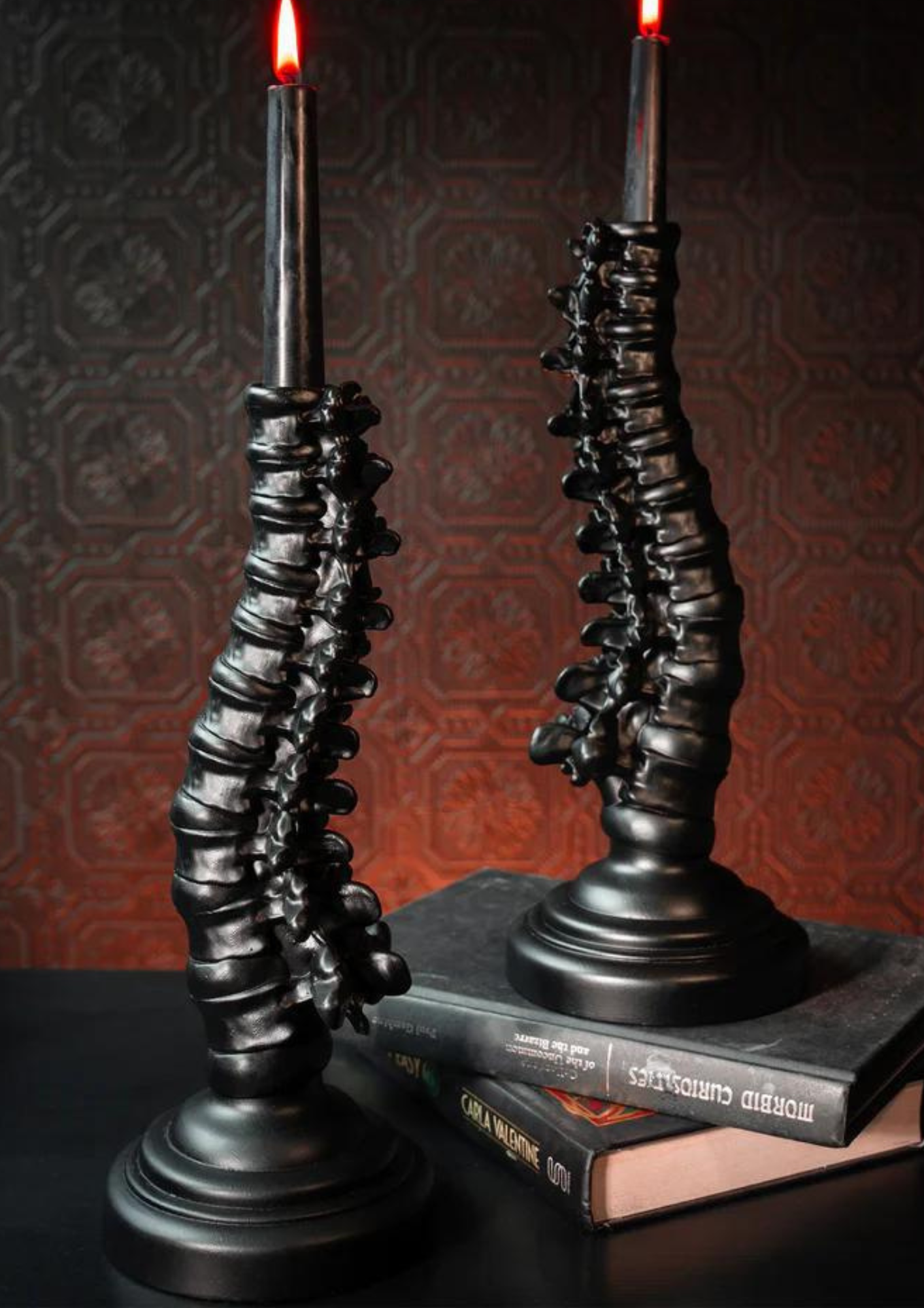 Spine Candlestick Holder by The Blackened Teeth