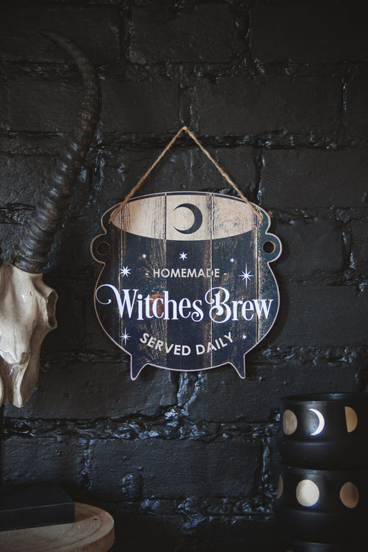 Witches Brew Sign