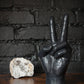 Black Peace Hand Ornament & Vase