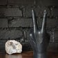 Black Peace Hand Ornament & Vase