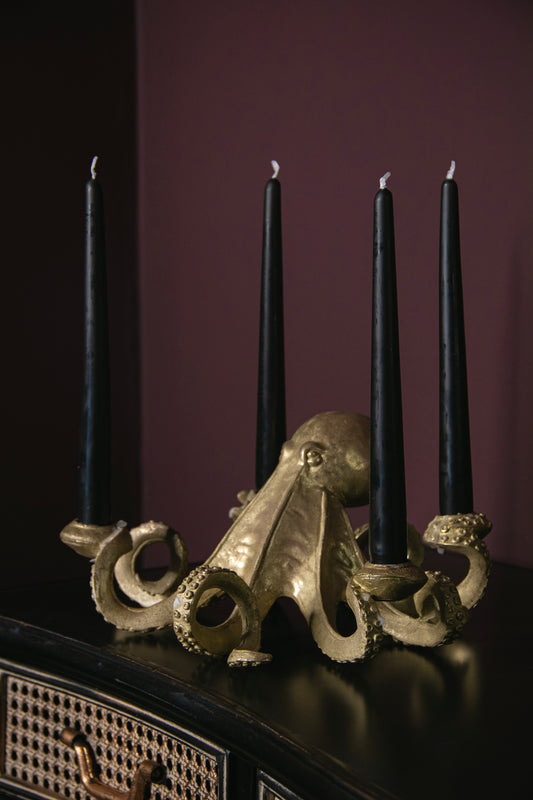 Tapered Dinner Candles - Black