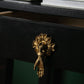 Gold Hands Pendant Drawer Knobs - Set Of 2