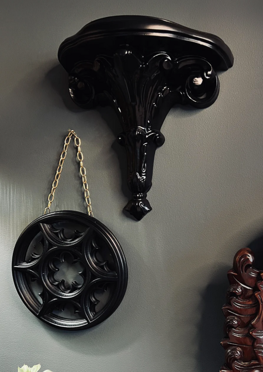 Baroque Gothic Sconce in Black by The Blackened Teeth