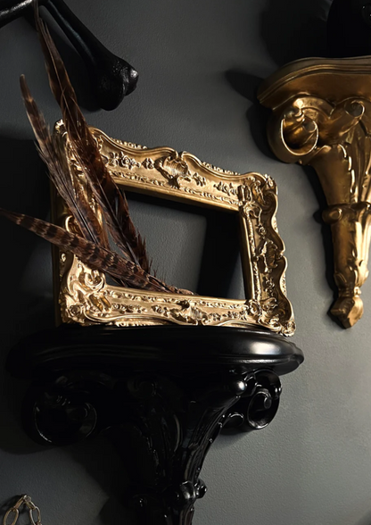 Baroque Gothic Sconce in Black by The Blackened Teeth
