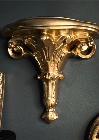 Baroque Gothic Sconce in Gold by The Blackened Teeth