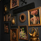 Ornate Gold Convex Mirror
