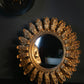Ornate Gold Convex Mirror