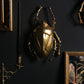 Gold Beetle Wall Hanging - no.1