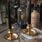 Vintage Brass Pair of Chambersticks | Pre-Loved