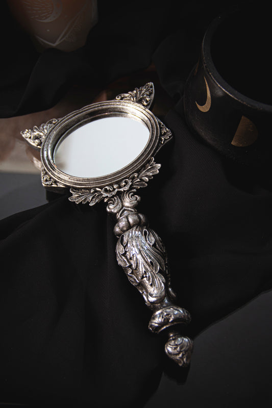 Stock due late March - Cat Hand Mirror