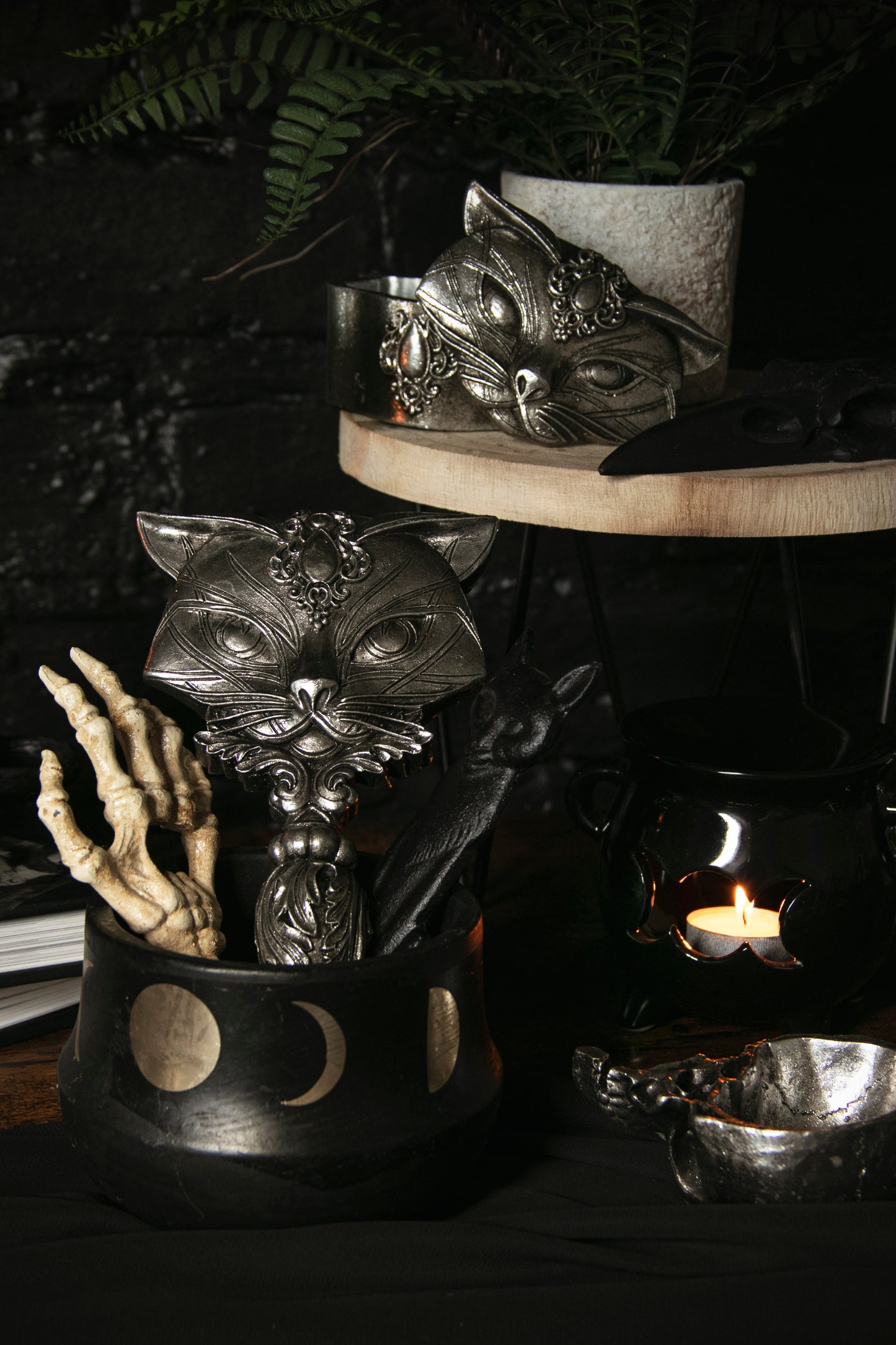 Sacred Cat Trinket Box