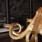 Gold Octopus Candlestick Holder