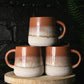 Ombre Dipped Stoneware Mug - Terracotta