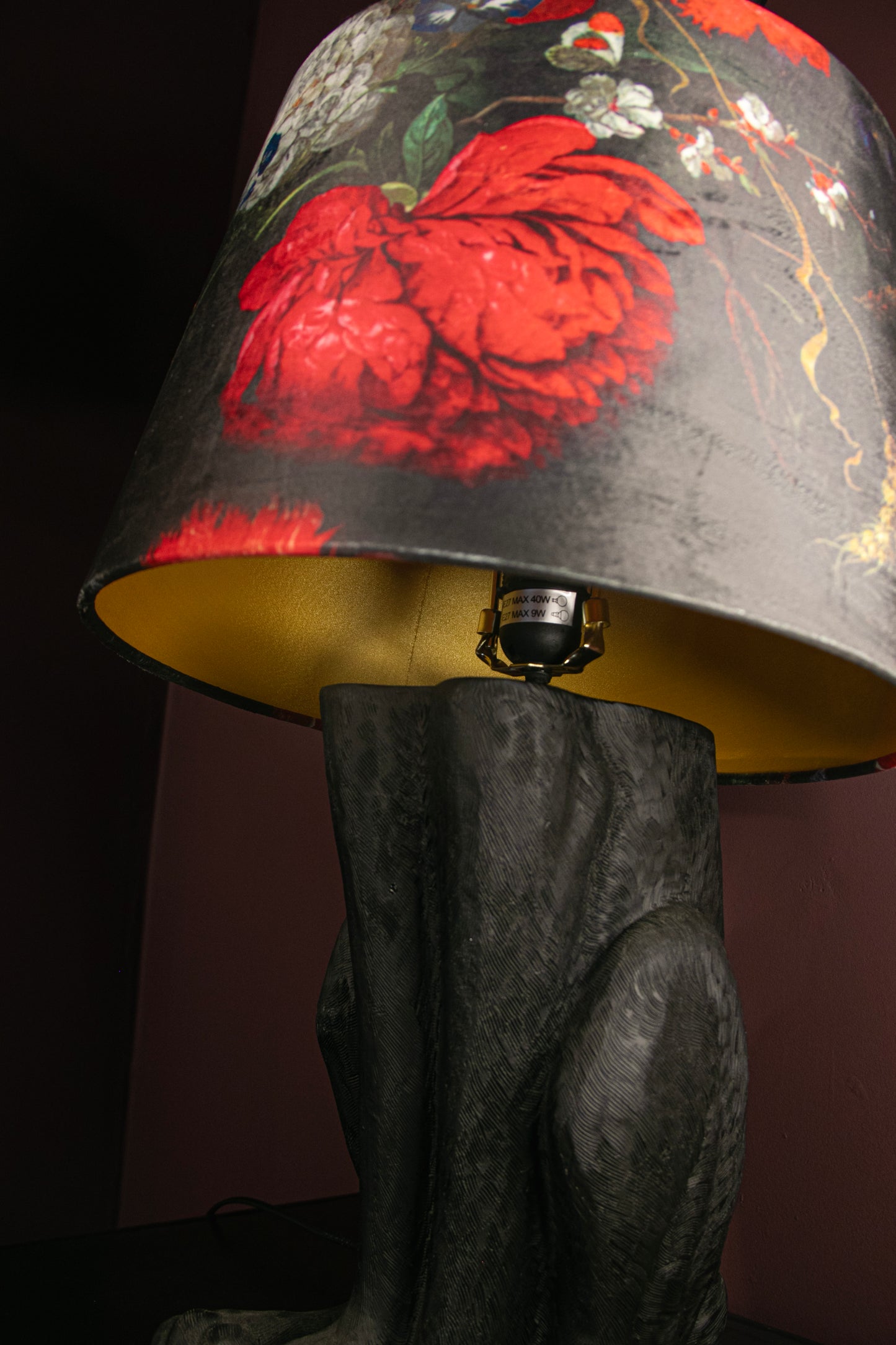 Black Rabbit Ears Lamp