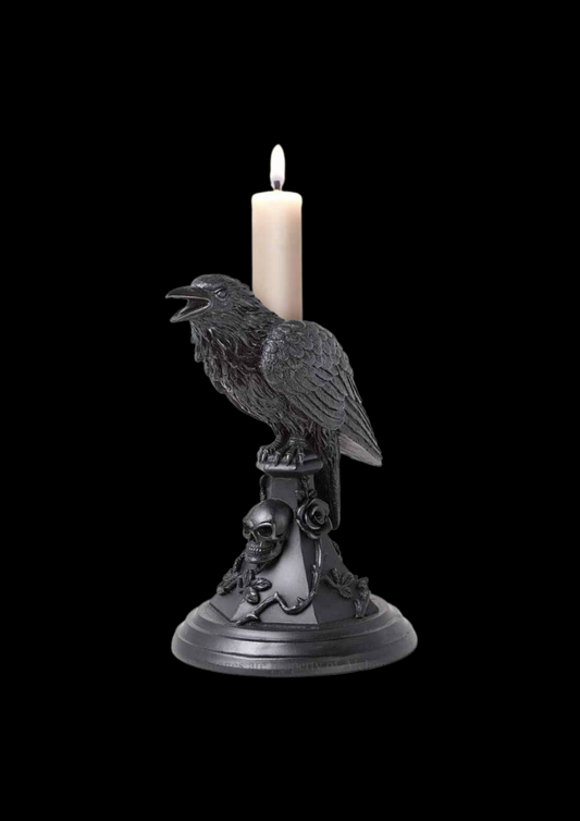 Raven Candle Stick