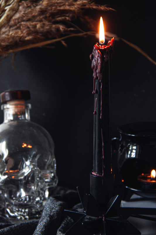 Vampire 'Bleeding' Candles - Set of 4