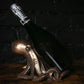 Bronze Octopus Wine Bottle Holder
